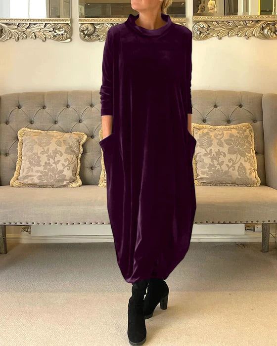 Iris™ Velvet Winter Dress