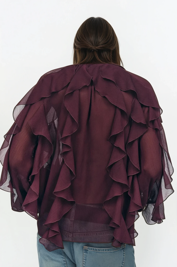PILAR | Ruffled Blouse
