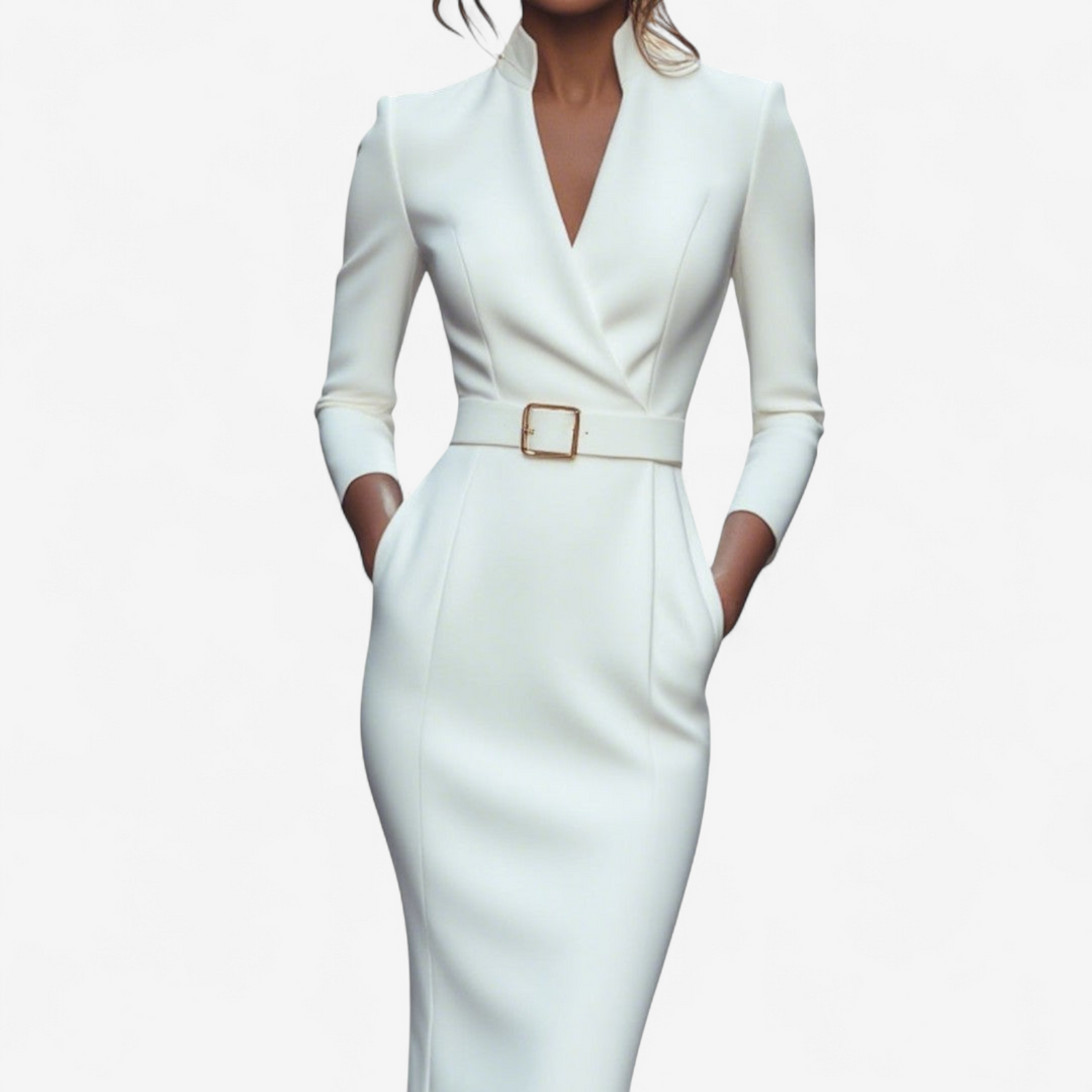 Max | Elegant Belted Dress