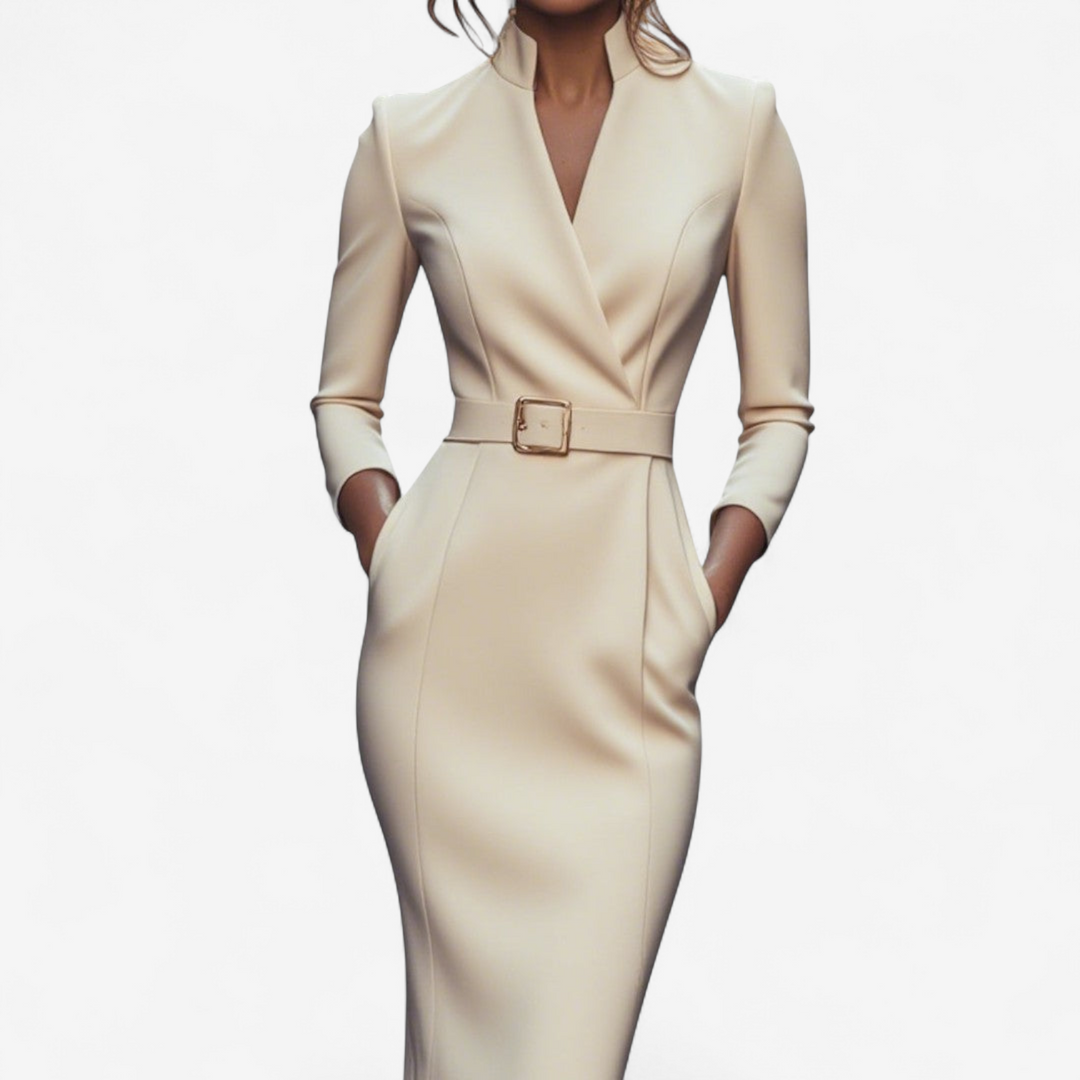 Max | Elegant Belted Dress