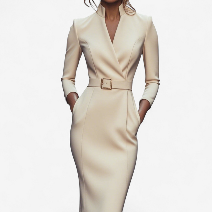 Max | Elegant Belted Dress
