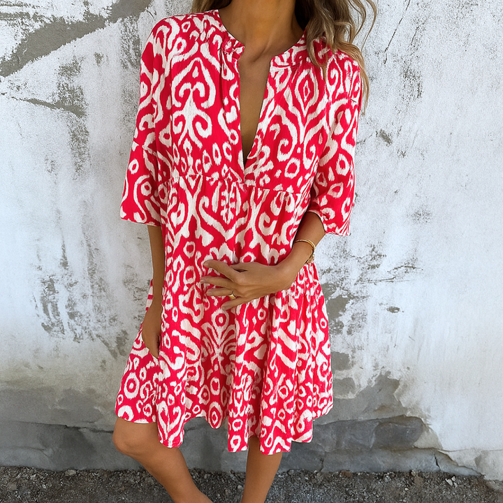 AVA – VIBRANT TUNIC DRESS