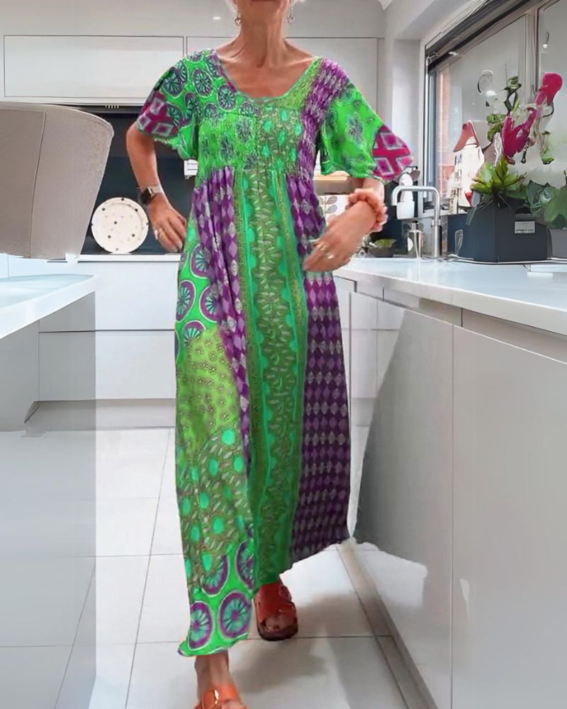 MAYA – VIBRANT ESCAPE MAXI DRESS