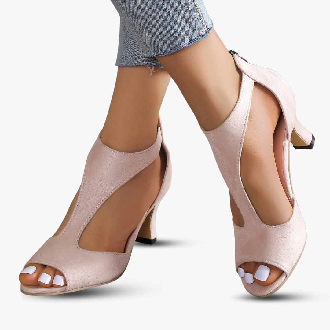 Verity | Medium Heeled Summer Sandal