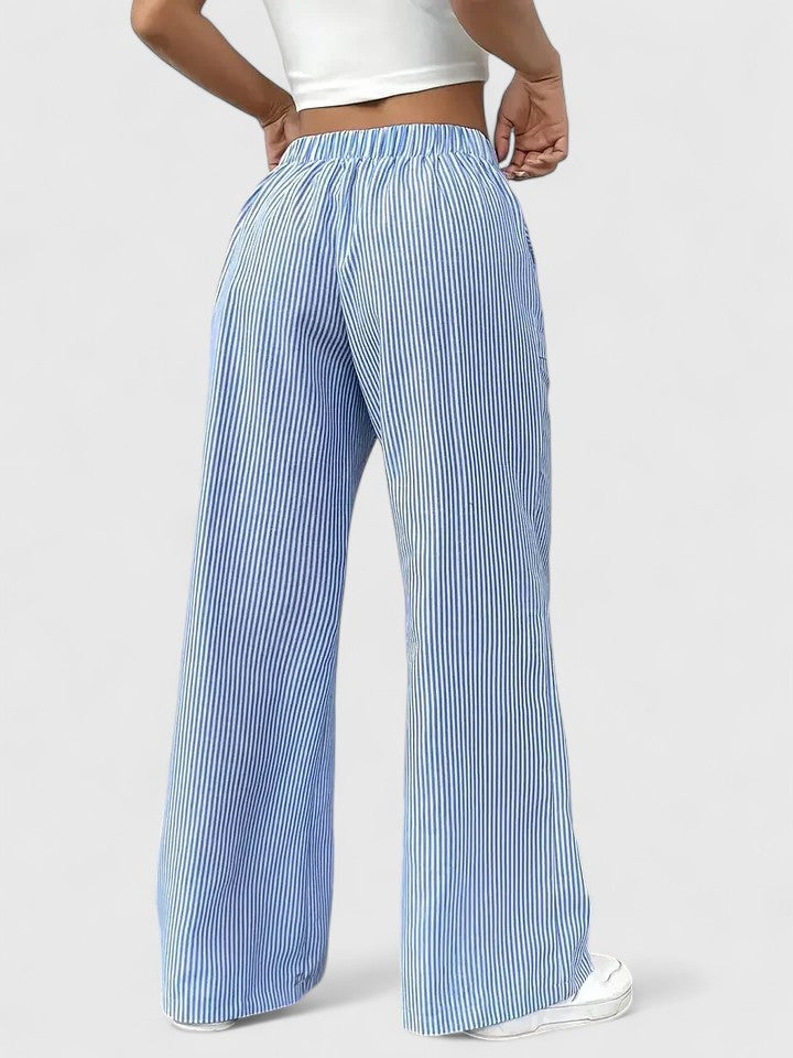 SIERRA – STRIPED FLOW LOUNGE PANTS