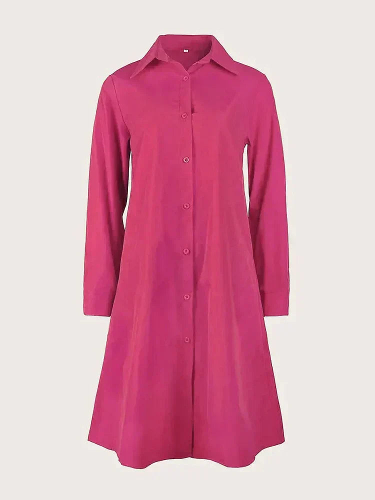 AMY – MODERN AND CHIC SHIRT DRESS