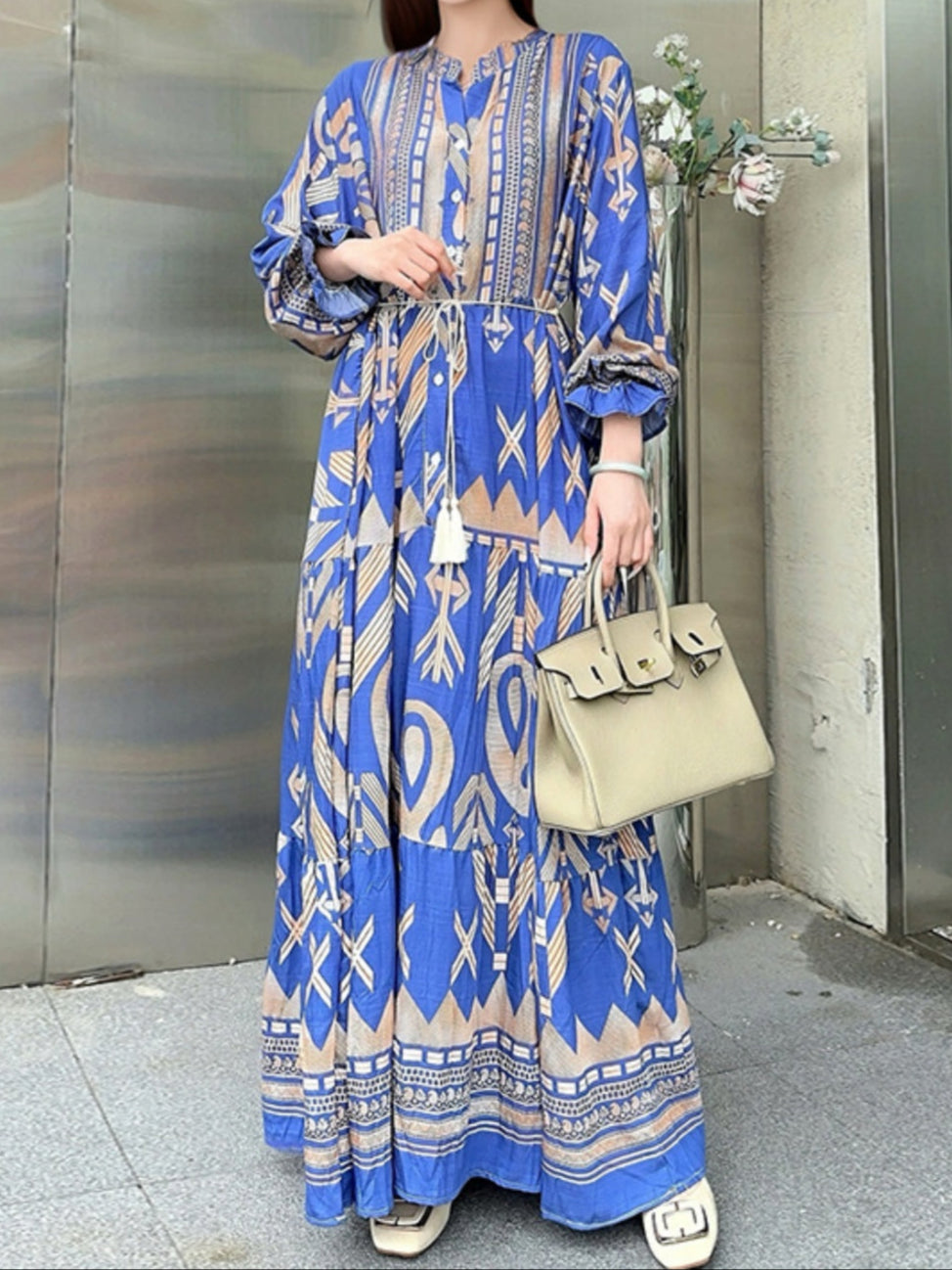 ELENA – MAXI BOHEMIAN BLOOM DRESS