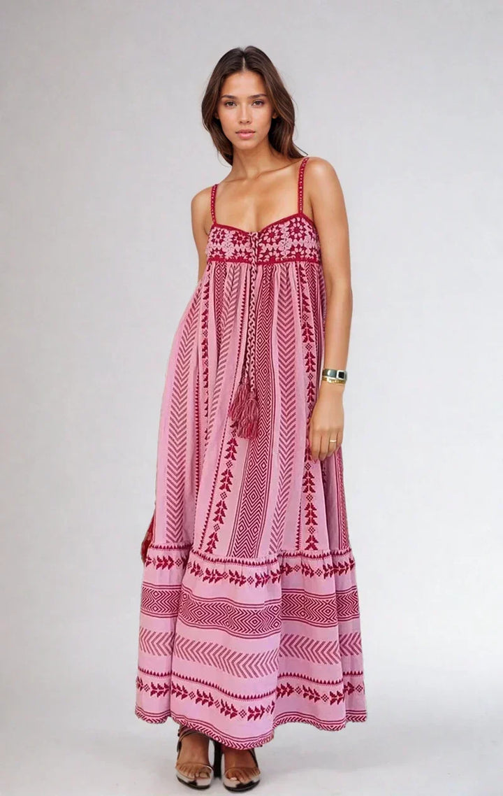 Victoria | Boho Breeze Maxi Dress