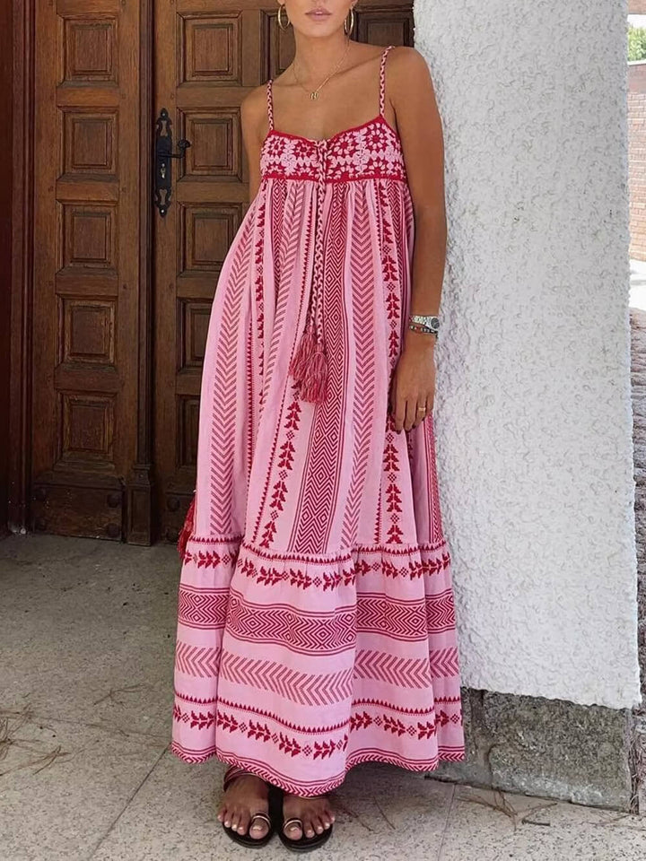 Victoria | Boho Breeze Maxi Dress