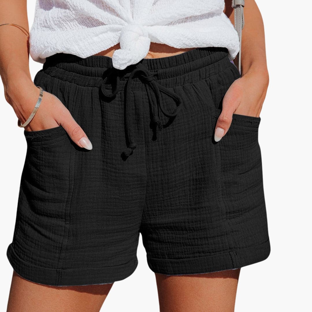 Emma | Elegant Shorts with Drawstring