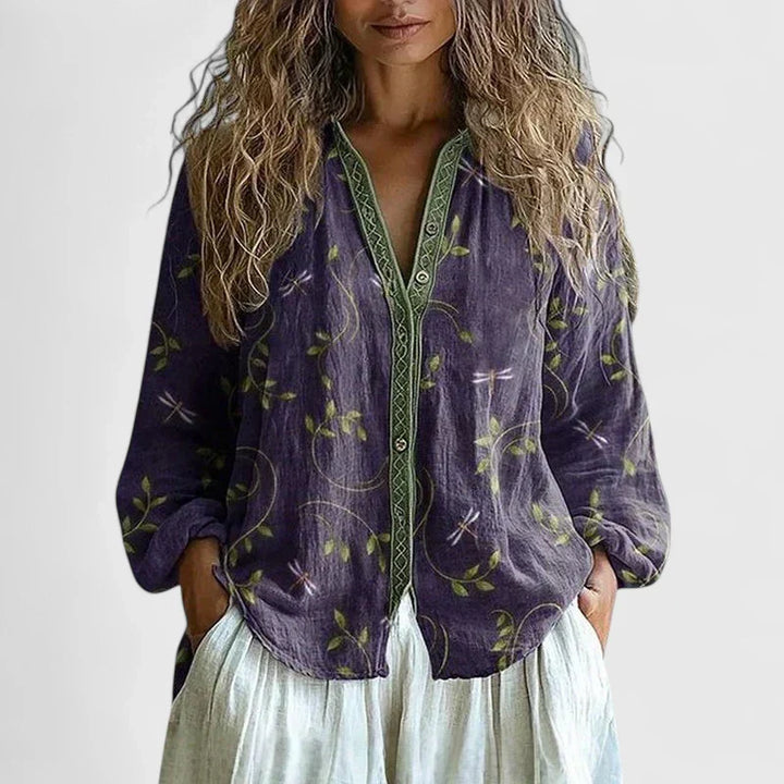 IRRA | Vintage Pattern Blouse