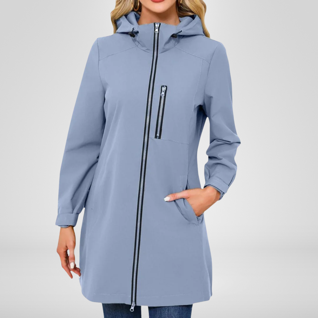 Ileana | Long Waterproof Jacket