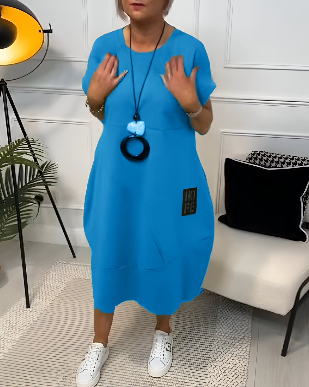 Bessie – Comfortable Midi Dress