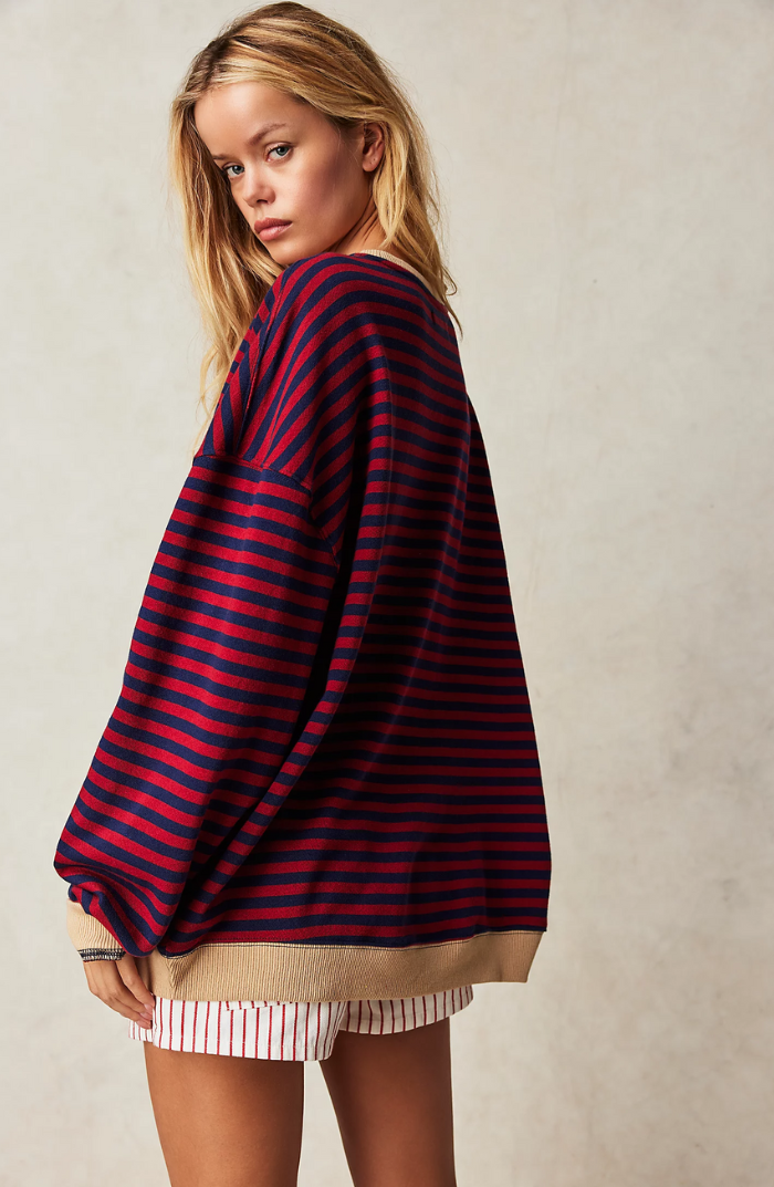 Manie - Oversized Striped Sweater