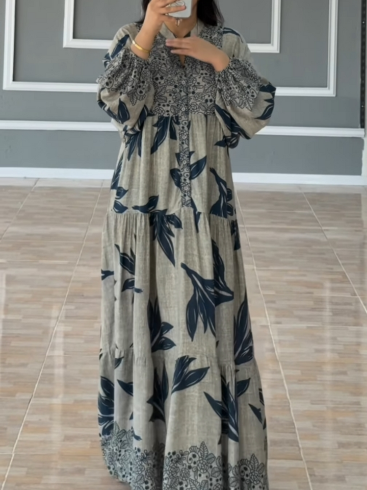 ELENA – MAXI BOHEMIAN BLOOM DRESS