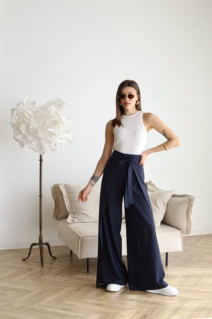 Maelis - Wide Linen Pants