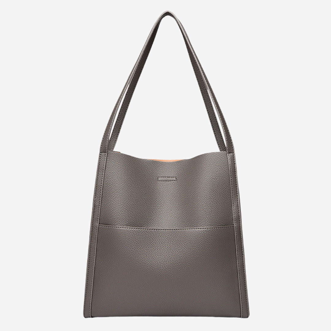 Natural Leather Shoulder Bag