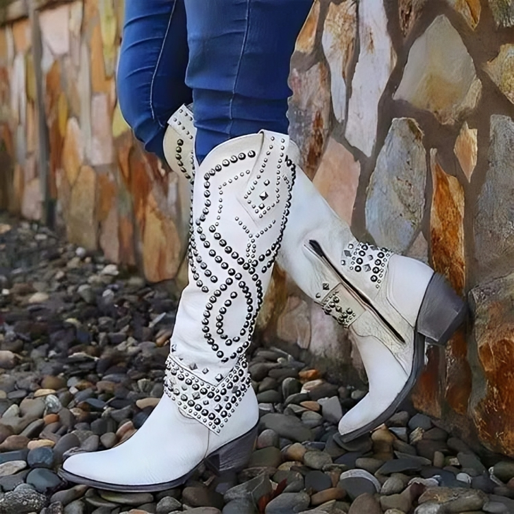 Madison | Western Knee-High Boots