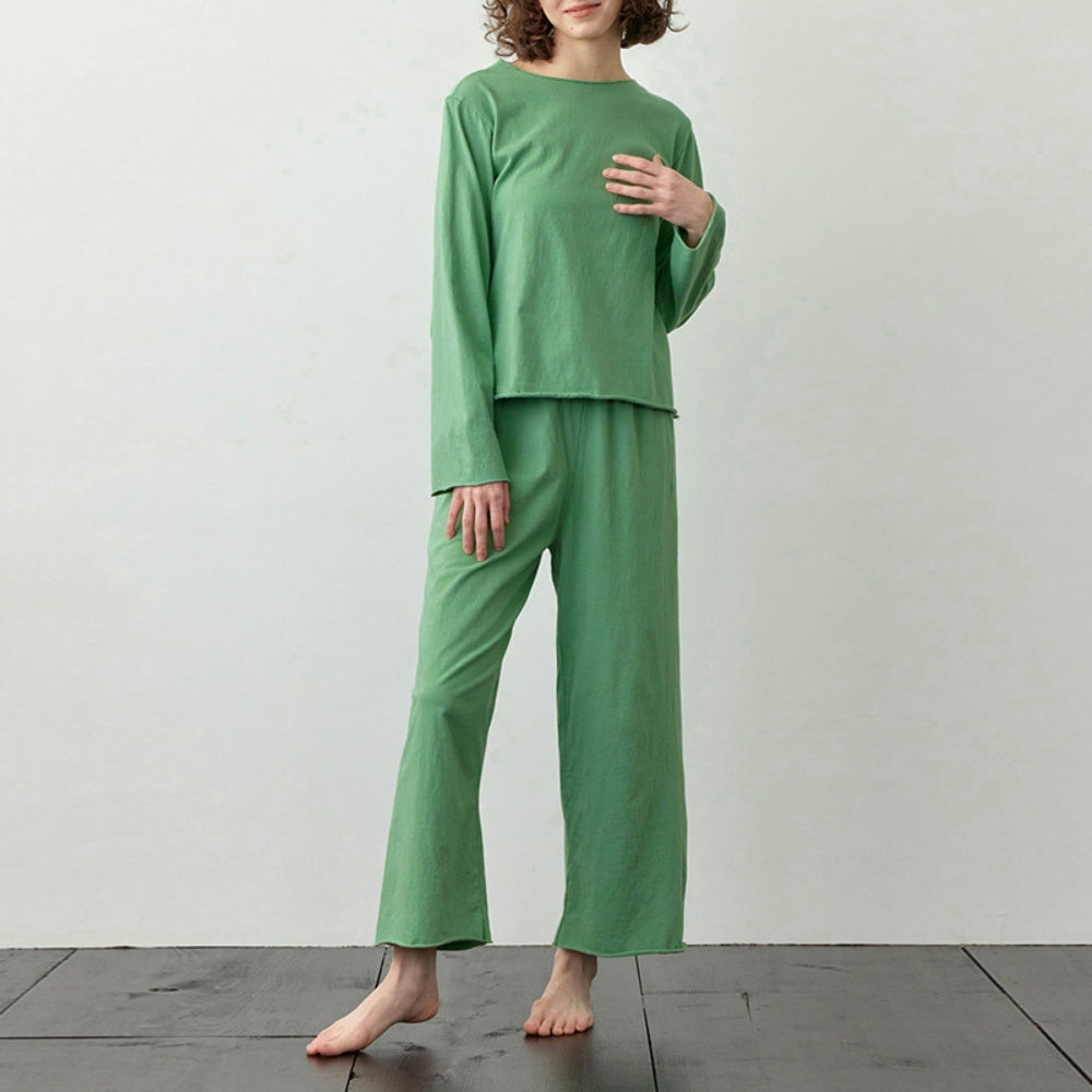 Korean Style Pajamas, Two-Piece Set
