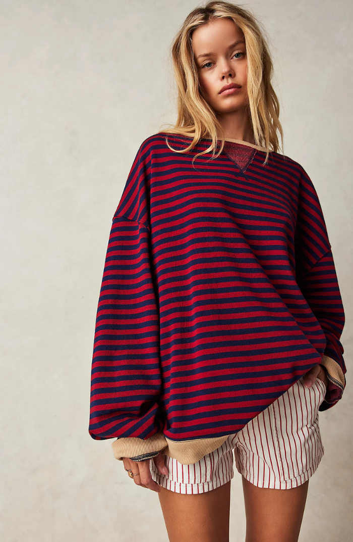 Manie - Oversized Striped Sweater