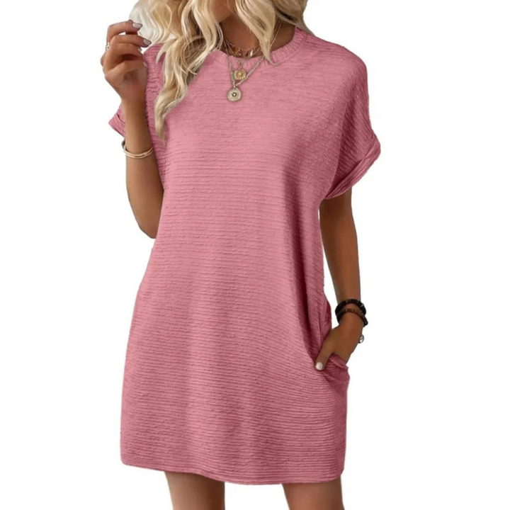 SOPHIA – CHIC AND RELAXED T-SHIRT DRESS