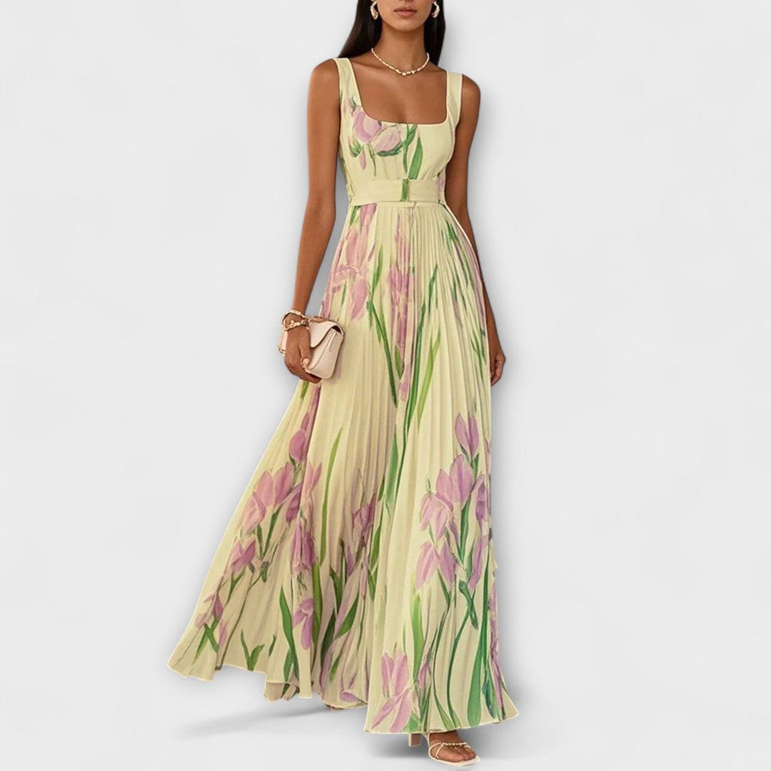 SOFIA – MAXI ELEGANCE DRESS IN BLOOMS