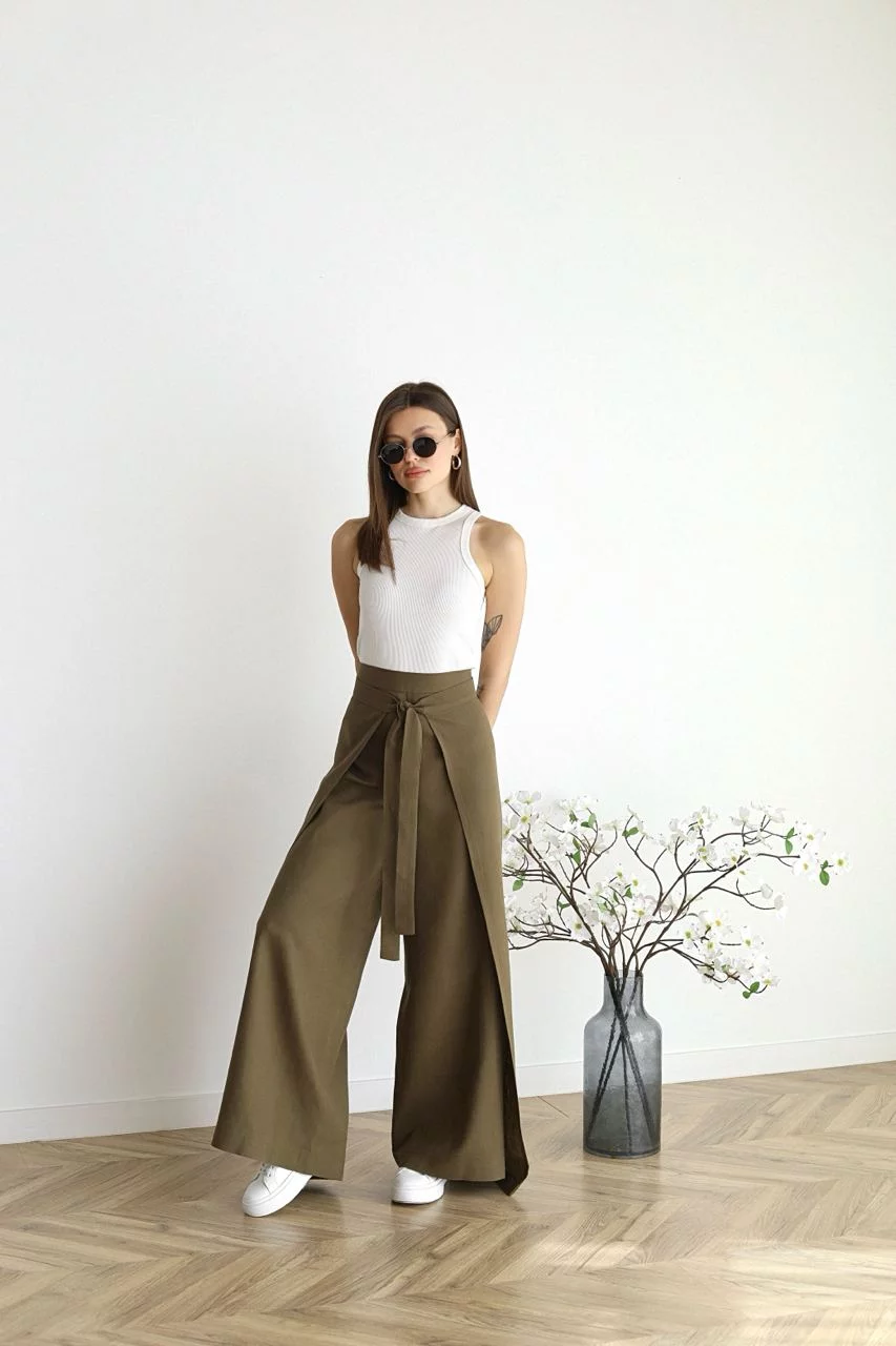 Maelis - Wide Linen Pants