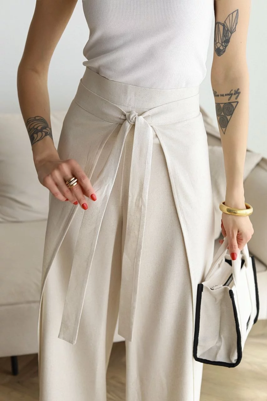 Maelis - Wide Linen Pants