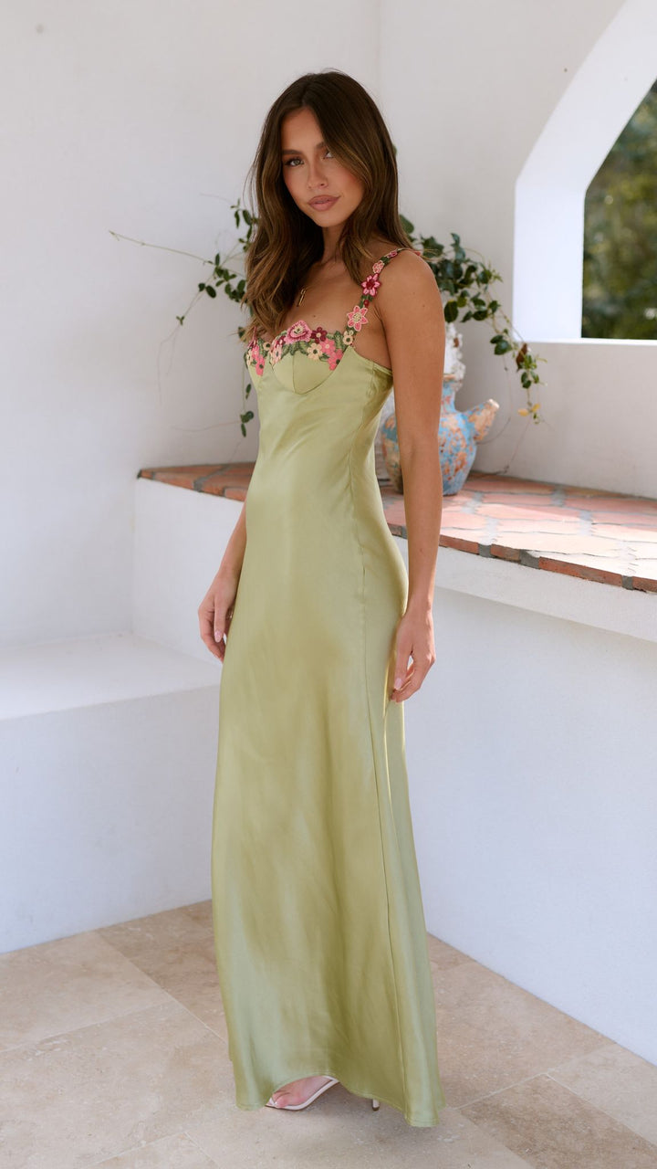 Brienna – Versatile Floral Maxi Dress with Straps