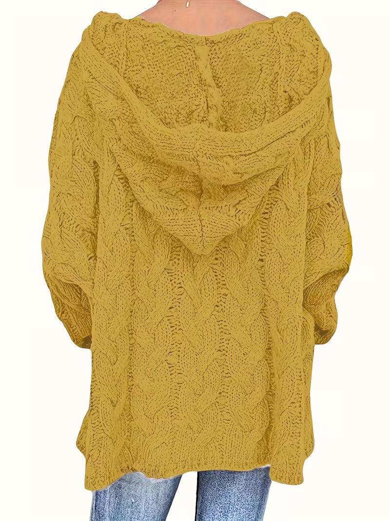 Mihaela | Informal Sweater with Long Sleeves Made of Knit