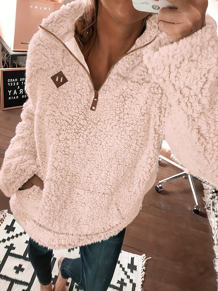NOREEN | Teddy Zip Sweater