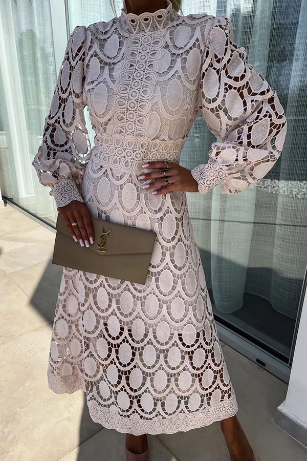 ROSHEL - ELEGANT LACE DRESS