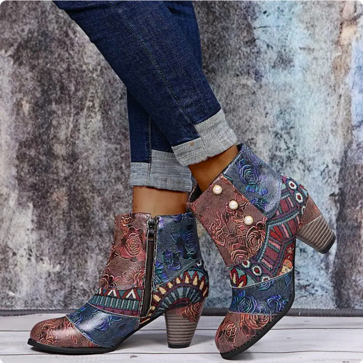 Calvetta – Artistic Energy Ankle Boots