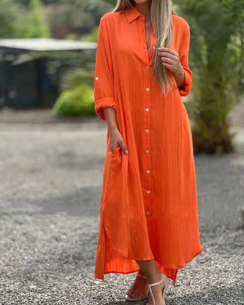 Irie – Comfortable Dress Made of Italian Cotton