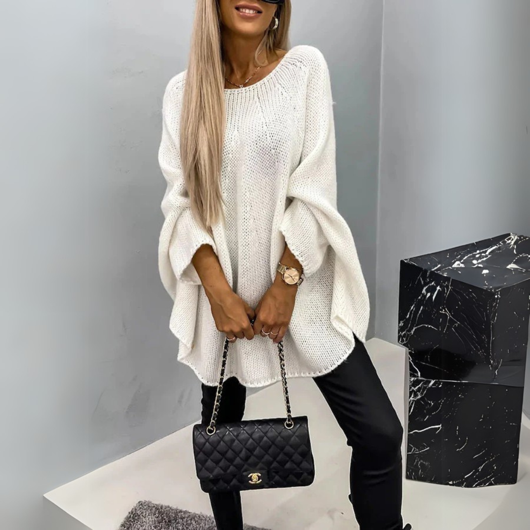 ISABELLE | Elegant Turned Sweater