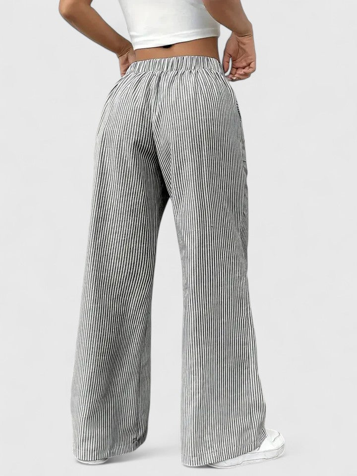 SIERRA – STRIPED FLOW LOUNGE PANTS