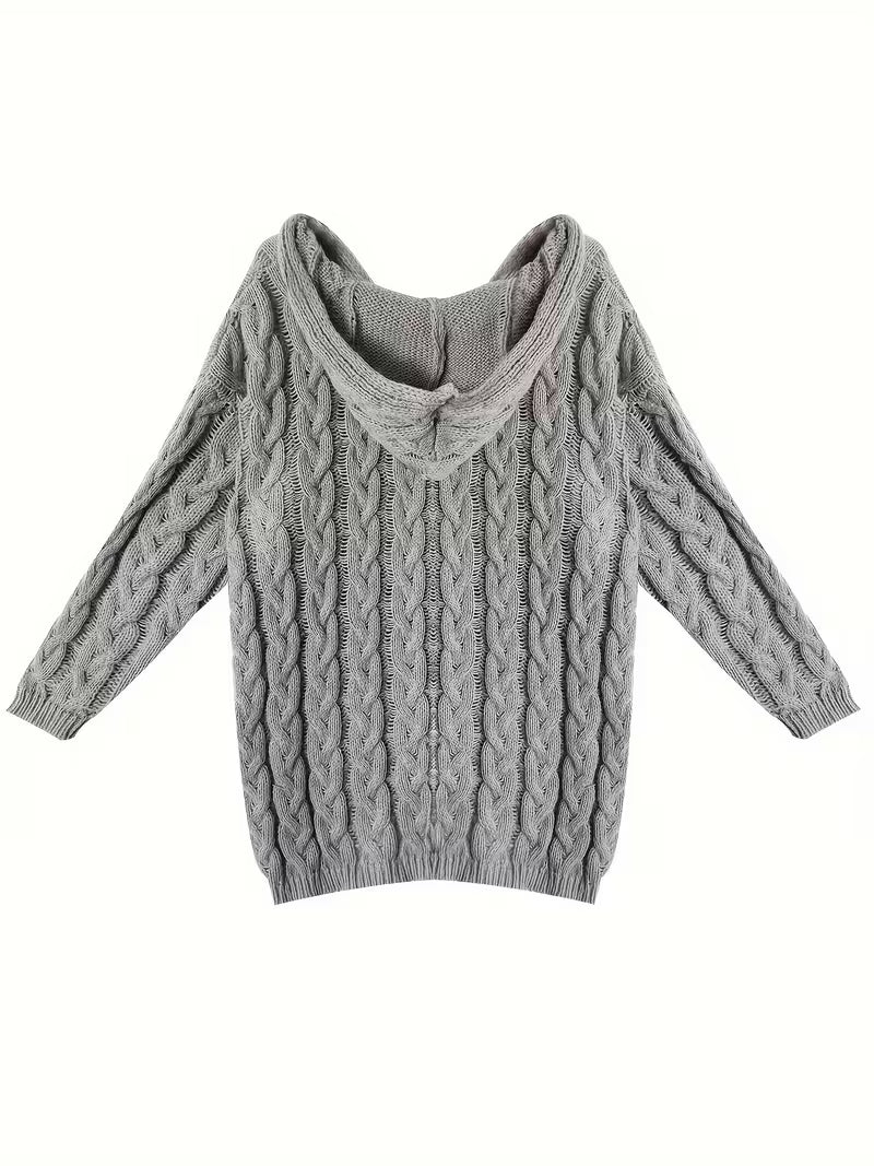 Mihaela | Informal Sweater with Long Sleeves Made of Knit