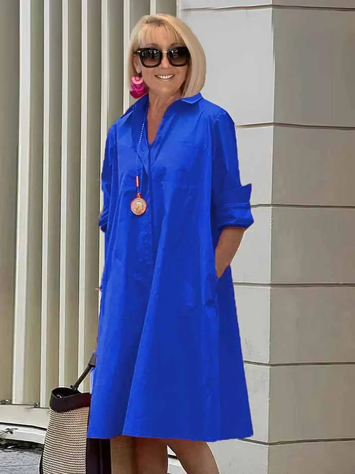 AMY – MODERN AND CHIC SHIRT DRESS