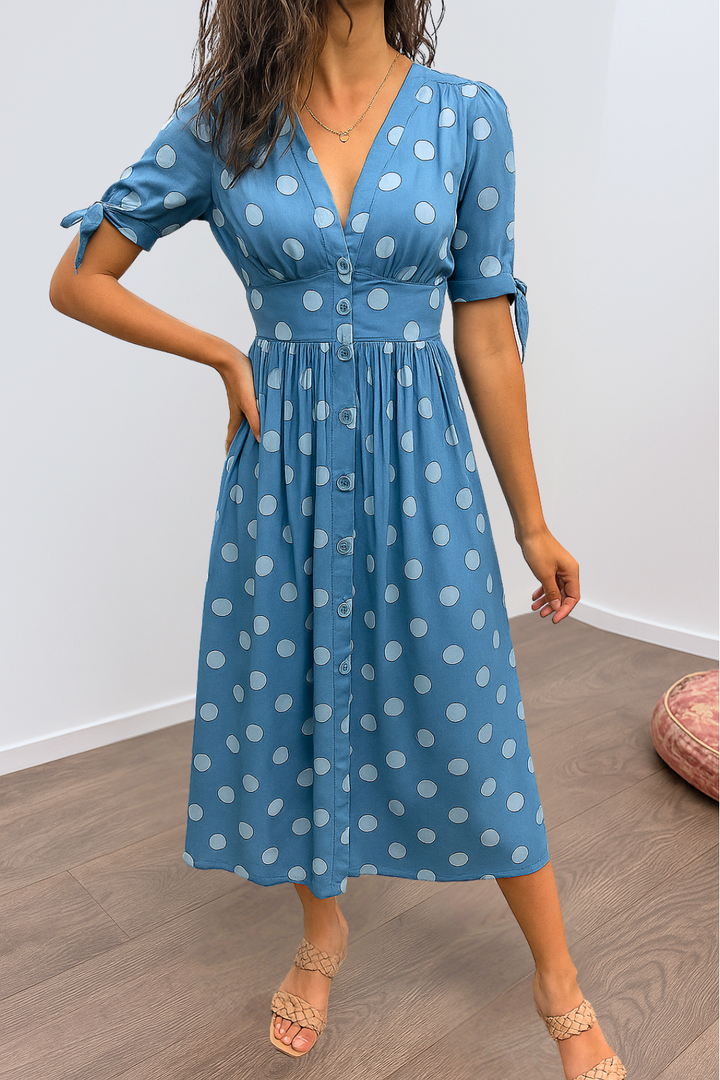 MAYA – MIDI DRESS POLKA SPOTLIGHT