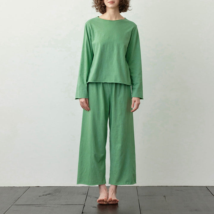 Korean Style Pajamas, Two-Piece Set