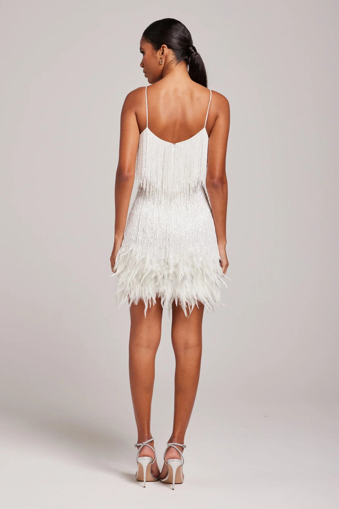 ALEXIS – MODERN FEATHERED PARTY DRESS FOR A NIGHT OUT