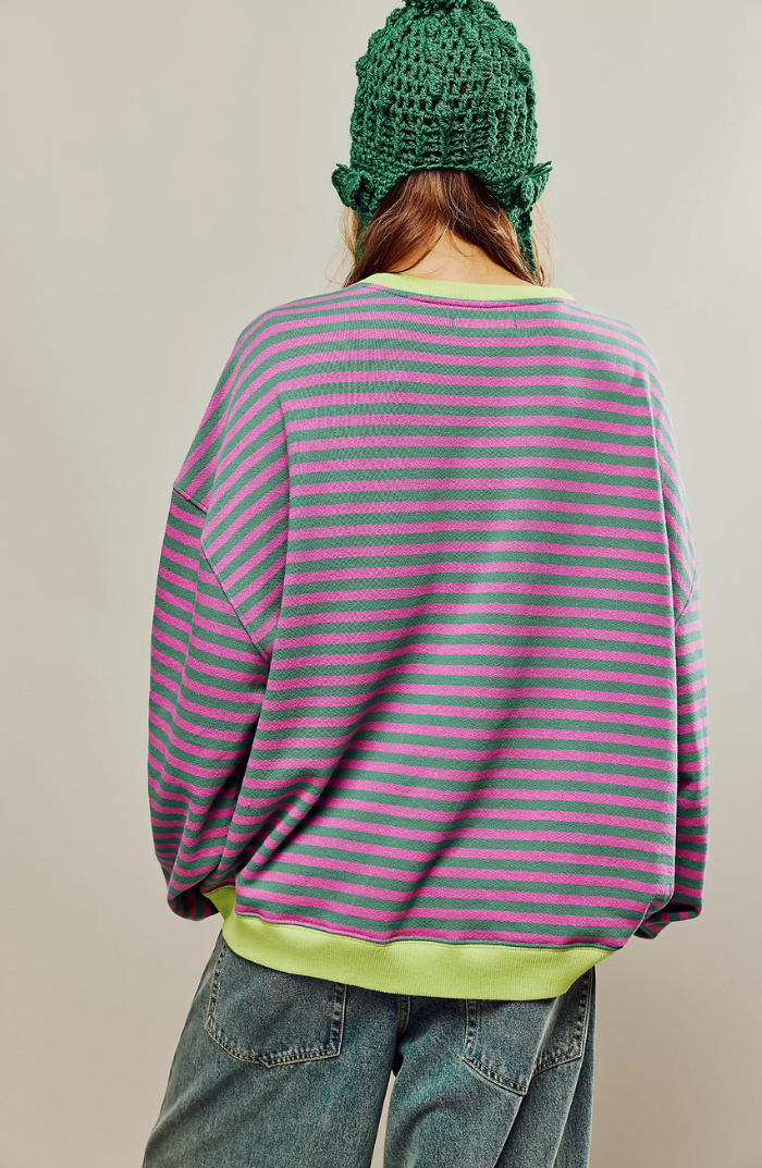 Manie - Oversized Striped Sweater