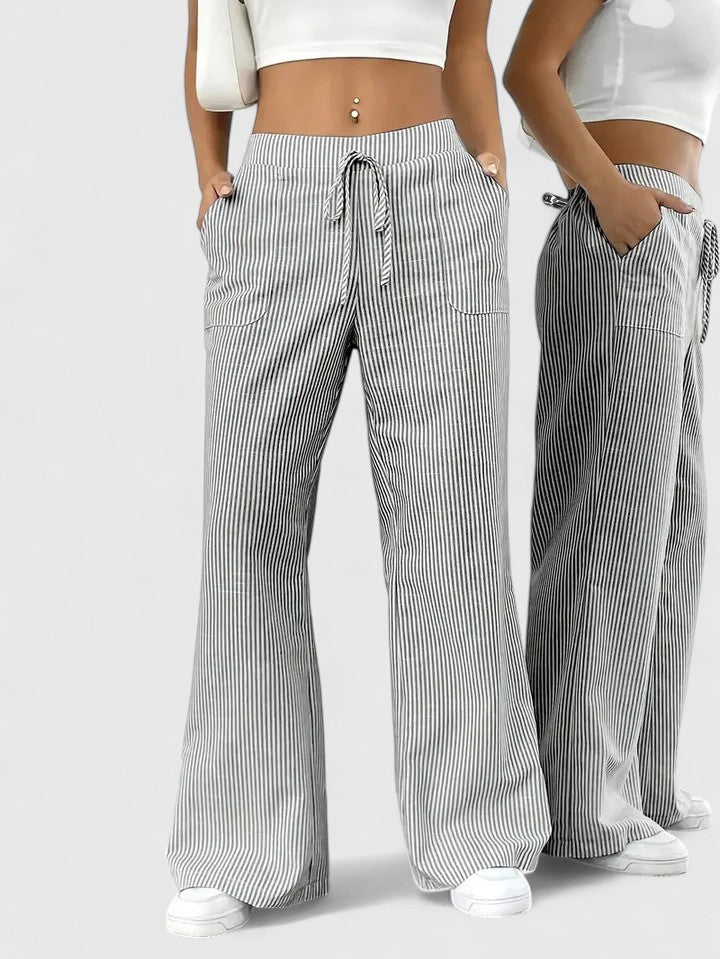 SIERRA – STRIPED FLOW LOUNGE PANTS