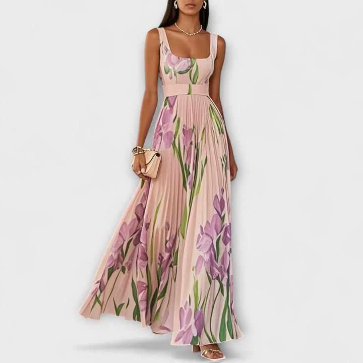 SOFIA – MAXI ELEGANCE DRESS IN BLOOMS