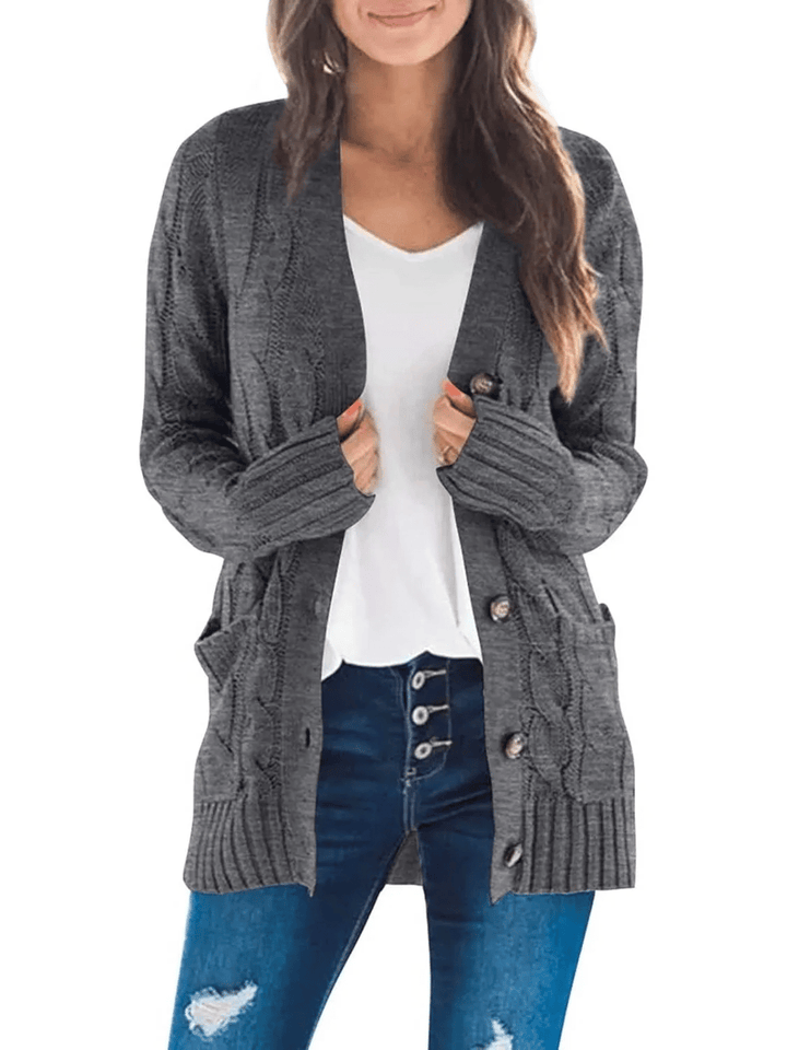 MARZENA | Comfortable Knitted Cardigan