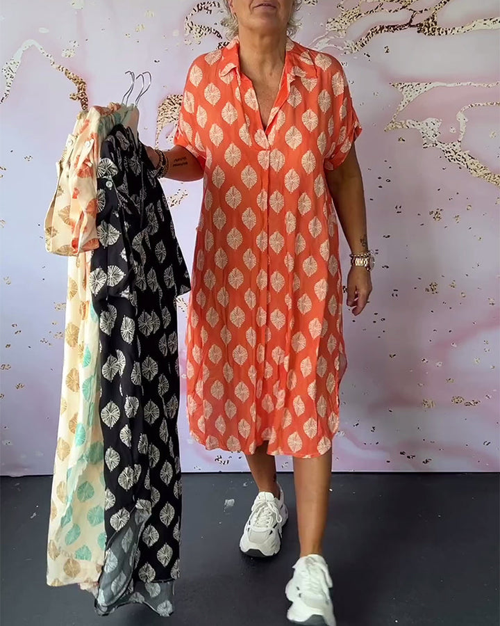 Paisley – Elegant Dress with V-Neck