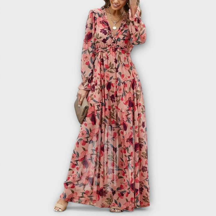 LILA – MAXI DRESS SECRET GARDEN