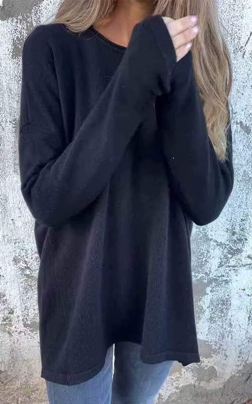 CAMI | Long Sleeve Blouse with Cute Buttons on the Back