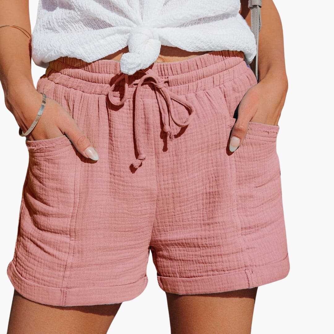 Emma | Elegant Shorts with Drawstring