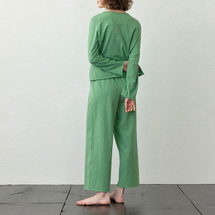 Korean Style Pajamas, Two-Piece Set